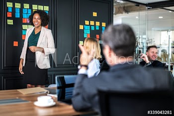 Business people in a meeting