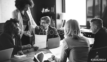 Business people in a meeting