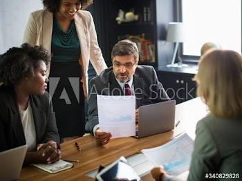 Business people in a meeting