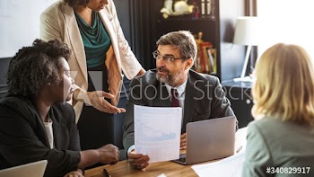 Business people in a meeting