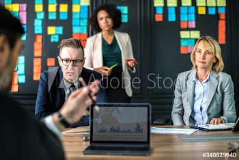 Business people in a meeting