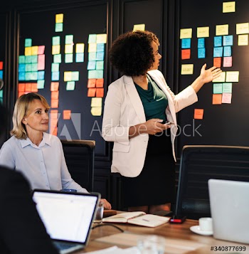 Business people in a meeting