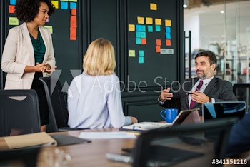 Business people in a meeting