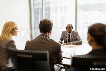 Business people in conference room meeting