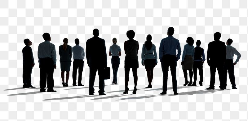 Business people silhouette png sticker, | Free PNG - rawpixel