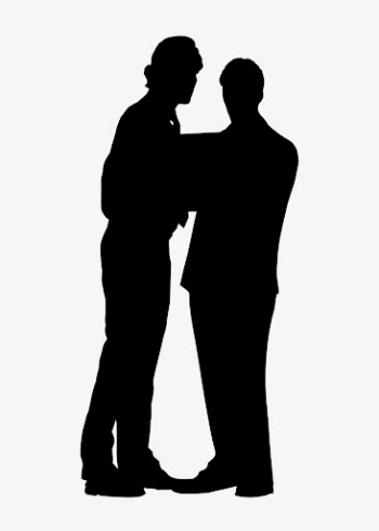 Business people silhouette, work discussion | Free Vector - rawpixel