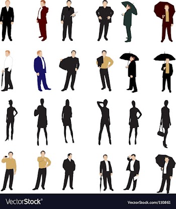Business people vector image