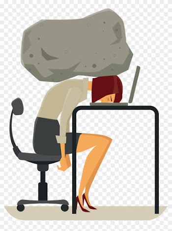 Business People Vector Material Pressure - 壓力 卡通