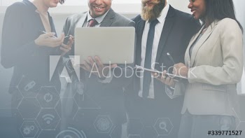 Business people working