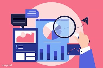 Business performance analysis with graphs | Free stock vector - 478561