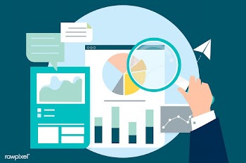 Business performance analysis with graphs | Free stock vector - 479770