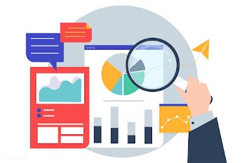 Business performance analysis with graphs | Free stock vector - 479809