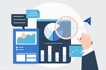Business performance analysis with graphs | Free stock vector - 481130