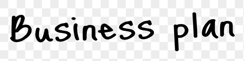 Business plan word png, simple | Free PNG - rawpixel