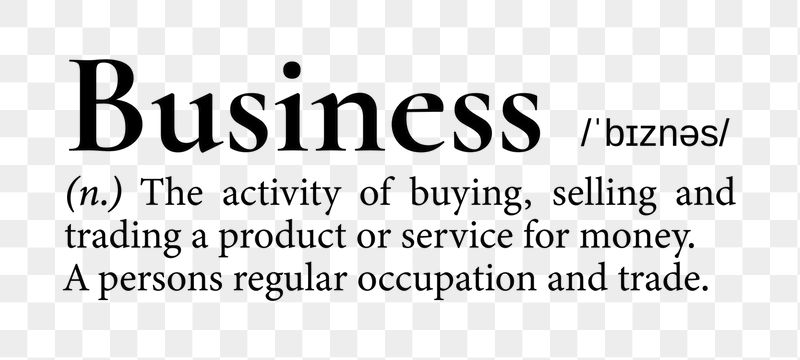 Business png dictionary word sticker, | Free PNG - rawpixel