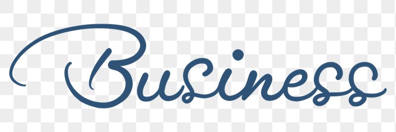 Business png word sticker, dark | Free PNG - rawpixel