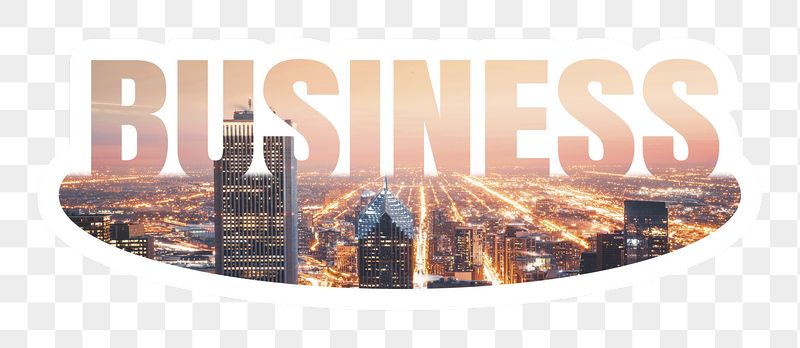 Business png word sticker, white | Free PNG - rawpixel