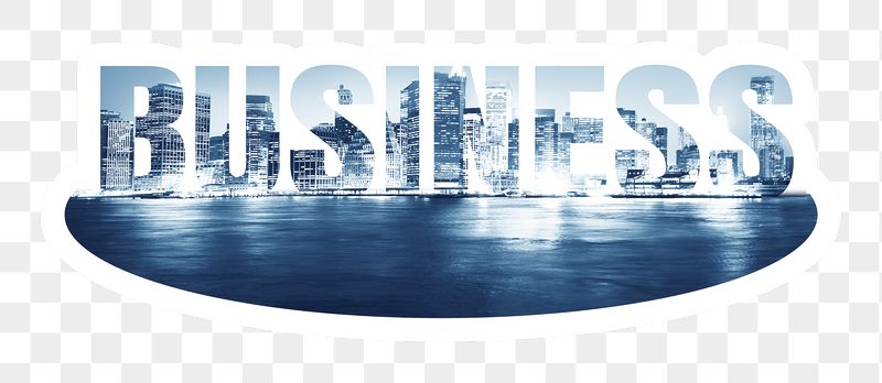 Business png word sticker, white | Free PNG - rawpixel