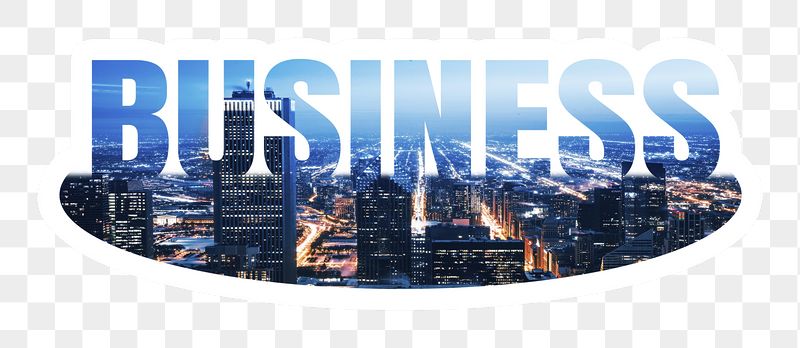 Business png word sticker, white | Free PNG - rawpixel