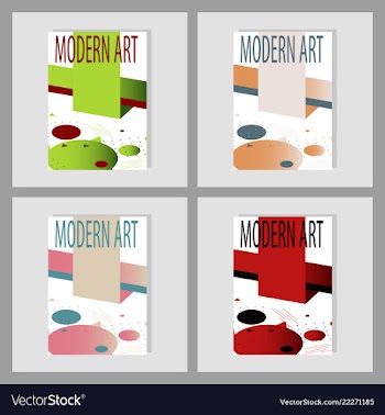 Business presentation templates infographic vector image