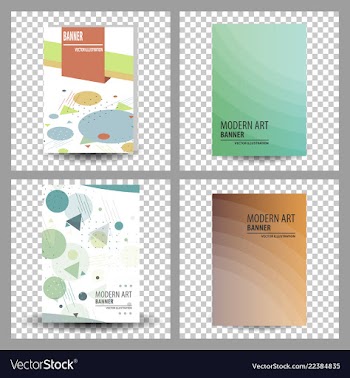 Business presentation templates infographic vector image