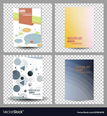 Business presentation templates infographic vector image