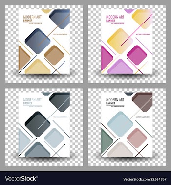 Business presentation templates infographic vector image