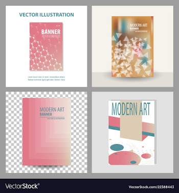 Business presentation templates infographic vector image