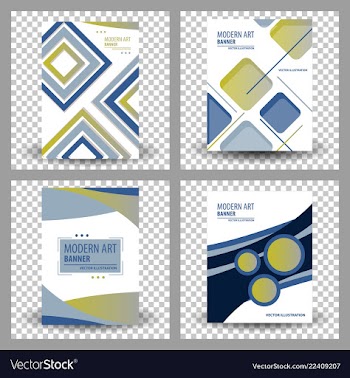 Business presentation templates infographic vector image