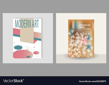 Business presentation templates infographic vector image