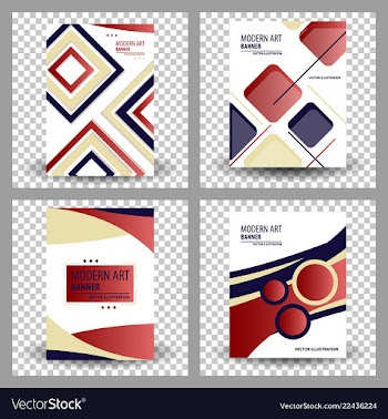 Business presentation templates infographic vector image