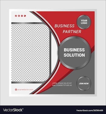 business solution social media post