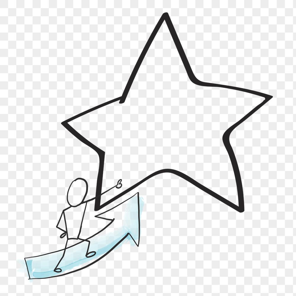 Business star png, increasing business | Free PNG - rawpixel