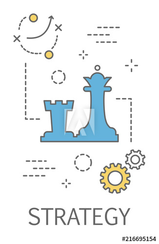 Business strategy concept
