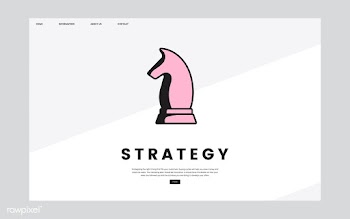 Business strategy informational website graph.. | Free stock vector - 458347