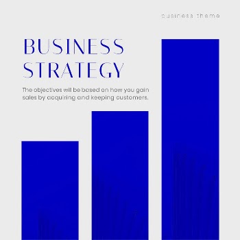 Business strategy Instagram post template, | Free PSD Template - rawpixel