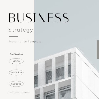 Business strategy Instagram post template, | Free PSD Template - rawpixel