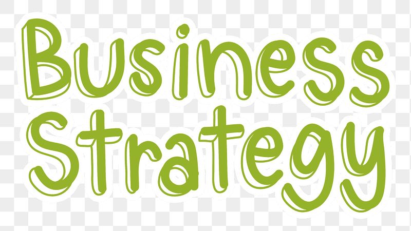 Business strategy png word sticker | Free PNG - rawpixel