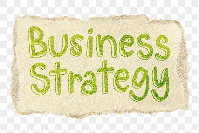Business strategy png word sticker | Free PNG - rawpixel