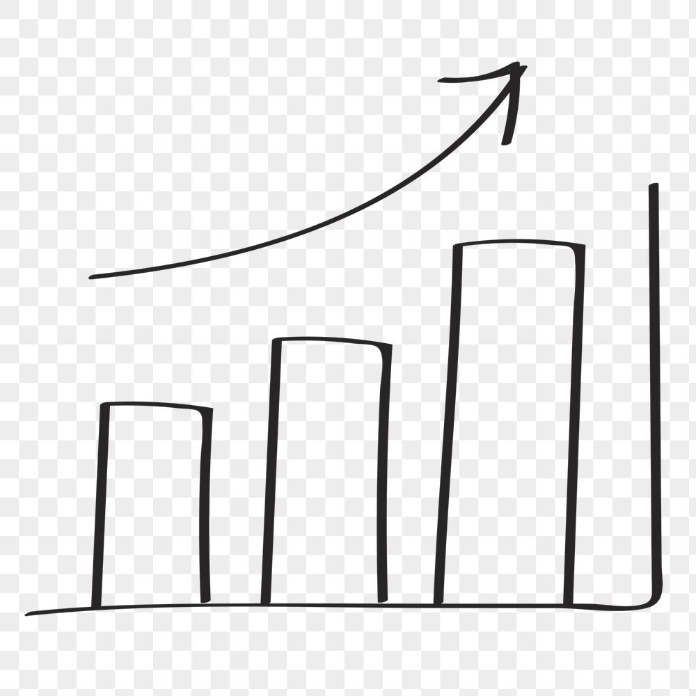 Business success png, increase bar | Free Icons - rawpixel