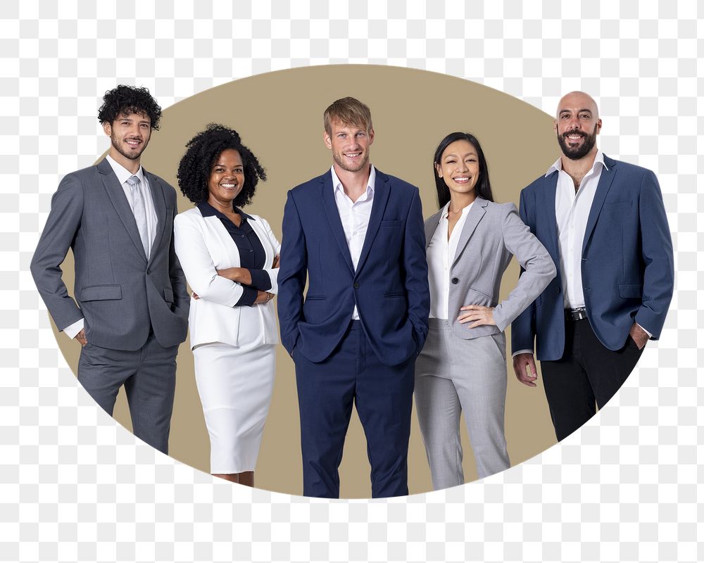 Business team png badge sticker, | Free PNG - rawpixel
