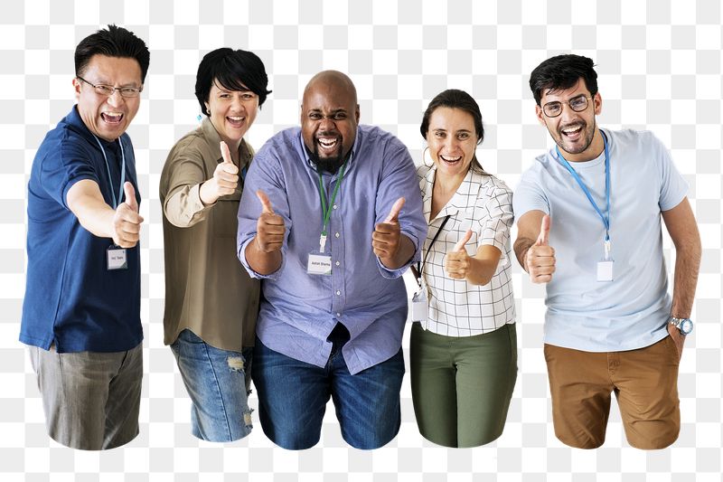 Business team png thumbs up sticker, | Free PNG - rawpixel
