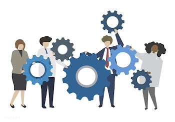 Business teamwork | Free stock vector - 450002