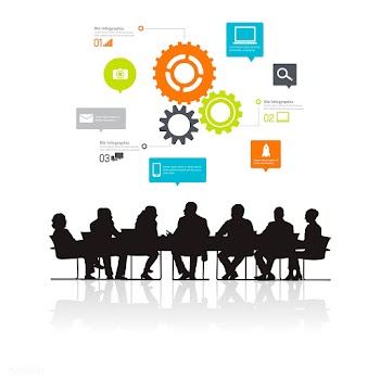 Business teamwork meeting | Free stock vector - 393984