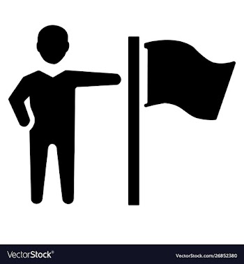 Business victory milestone target icon vector image
