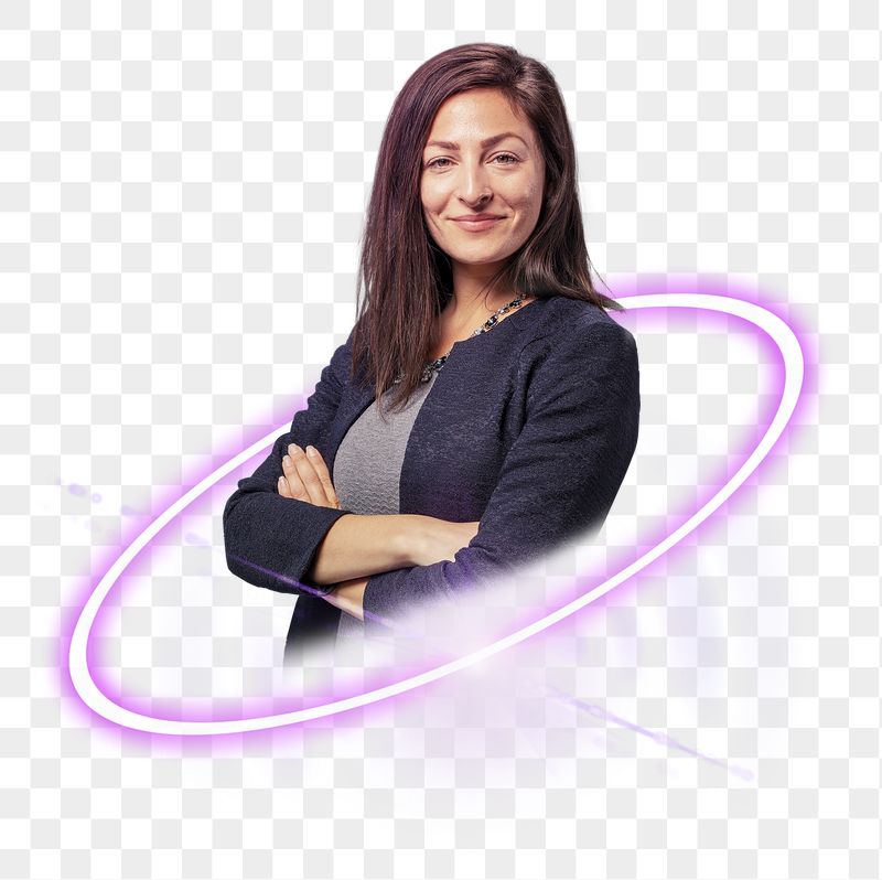 Business woman png, virtual employee, | Free PNG - rawpixel