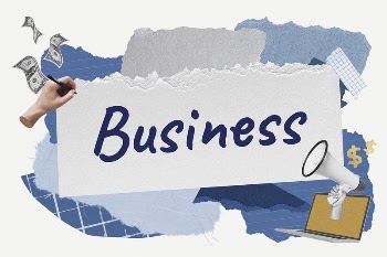 Business word typography, marketing paper | Free PSD - rawpixel