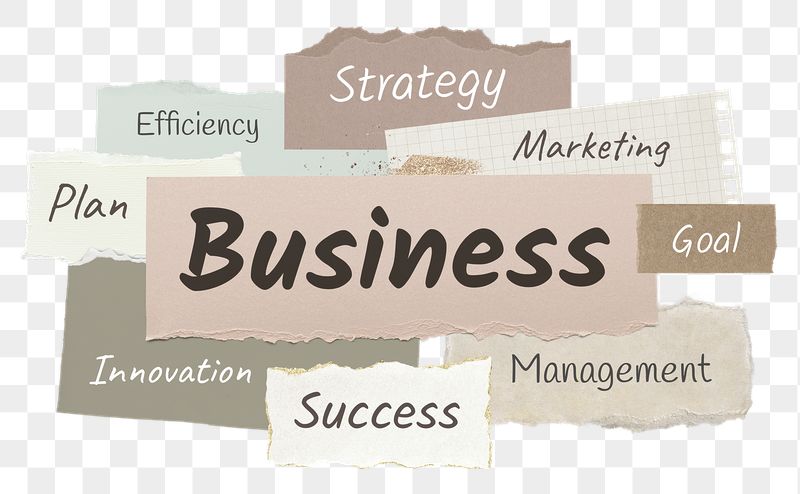 Business words png scrap paper | Free PNG - rawpixel