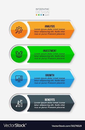 business work flow infographic template