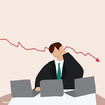 Businessman feeling down about economic crisis caused by coronavirus v.. | Free  vector - 2307630